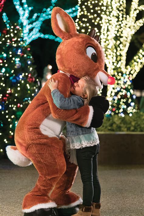 Meet Rudolph The Red Nosed Reindeer At Seaworld Orlandos