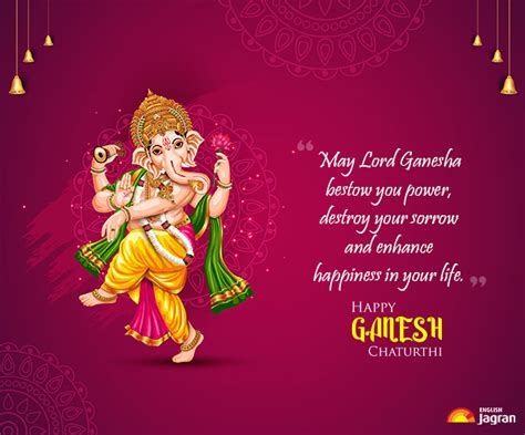 Happy Ganesh Chaturthi 2022 Wishes Messages Greetings Whatsapp And