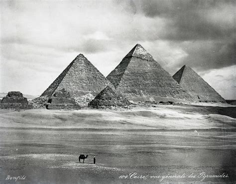 Bonfils Photograph Of The Pyramids At Giza Ca 1870 2576x2020