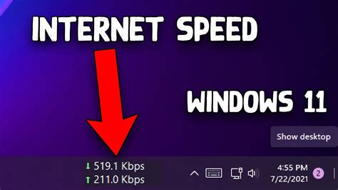 How To Display Or Show The Internet Speed In Windows 11 Taskbar Youtube