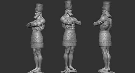 Nebuchadnezzar King 3D Print Model By Pipepipe123