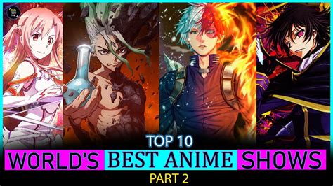 Top 10 Worlds Best Anime Shows Part 2 Top 10 Most Popular Anime Shows Of All Time Youtube