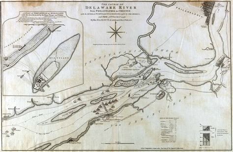 Historical New Jersey Revolutionary War Maps