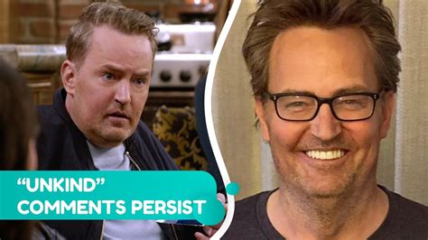 The One Where Matthew Perry S Teeth Get Everyone Talking YouTube