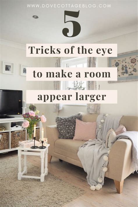 7 Tricks To Make Your Home Appear Bigger Small Sitting Rooms Small