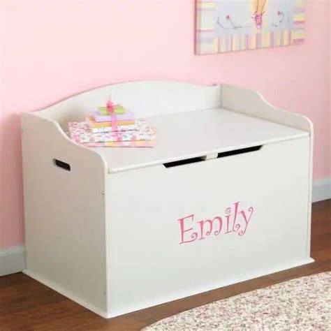 Pin By Michelle Van Eerde On Playroom Personalised Toy Box