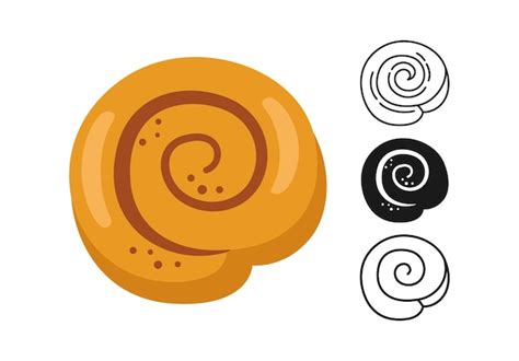 Free Cinnamon Roll Vectors 100 Images In Ai Eps Format
