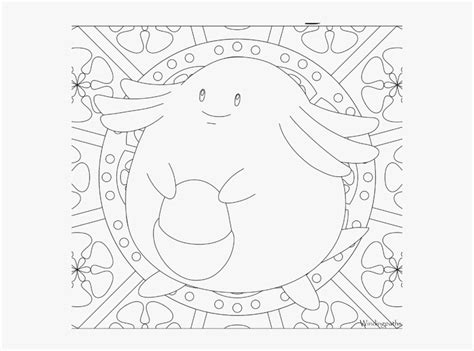 Adult Pokemon Coloring Page Chansey Colouring Pages For Adults