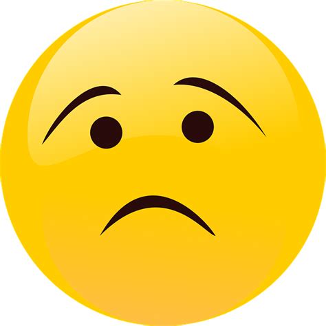 Triste Icono Smiley Imagen Gratis En Pixabay Pixabay