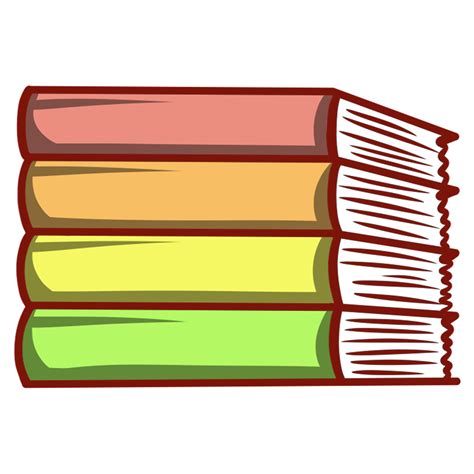 Stack Of Books Clipart Transparent Background School Books Clipart