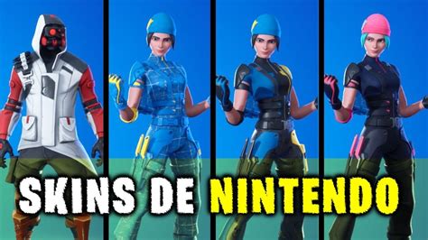 Jugando Con Todas Las Skins De Nintendo Switch En Fortnite En Directo