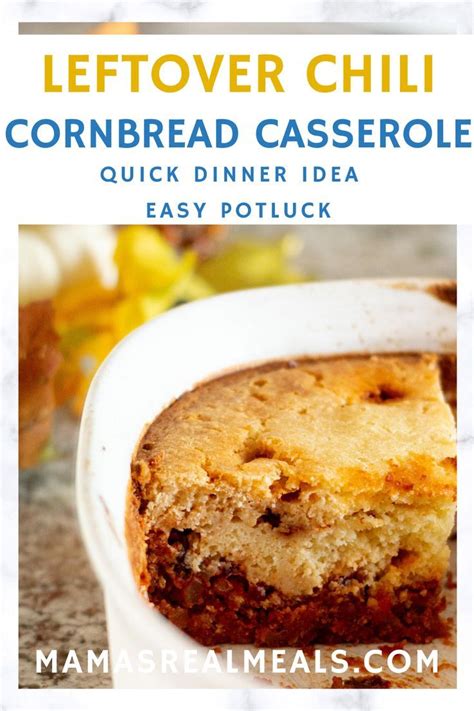 If you can find white cornmeal, by all. Leftover Chili Cornbread Casserole | Recipe | Chili and cornbread, Cornbread casserole, Chili ...