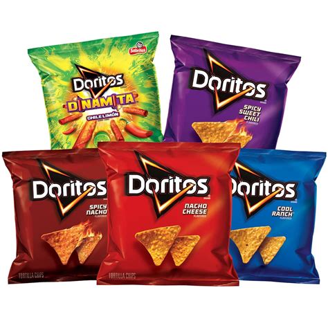 Doritos Flavored Tortilla Chips Variety Pack 40 Count