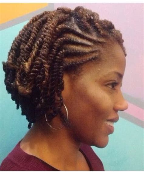 Senegalese Twists On Short Hair