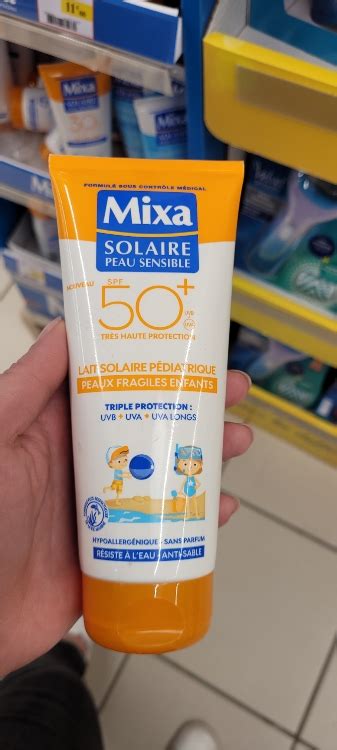 Mixa Lait Solaire Pédiatrique Spf50 Inci Beauty