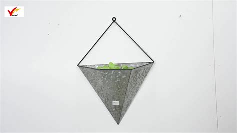 Let's take a look at these ideas that i gathered for. galvanized small geometric wall hanging succulent planter ...