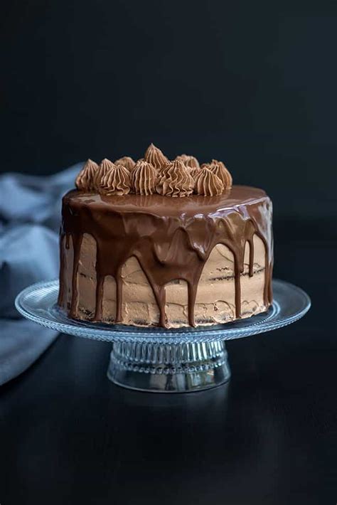 Ultimate Chocolate And Nutella Layer Cake Supergolden Bakes