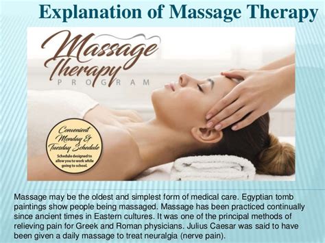 explanation of massage therapy