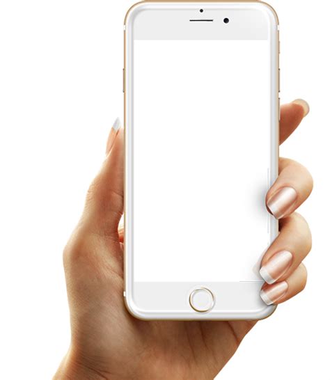 Phone In Hand Png Transparent Image Download Size 520x600px