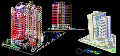 On the civil 3d side, you need to make sure the proxygraphics variable is set to 1 when you save the drawing, otherwise the proxies will not be saved with the drawing. AutoCAD 3D Drawing of Hotel - Civil Engineering Downloads