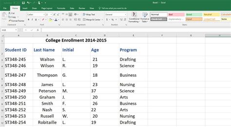 No data to be entered in cells with navy blue color as they contain cell references and formulas. How to Create an Excel Database