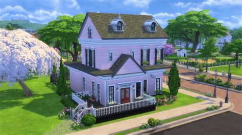 My Sims 4 Pink Victorian House Christy Jesse Blog