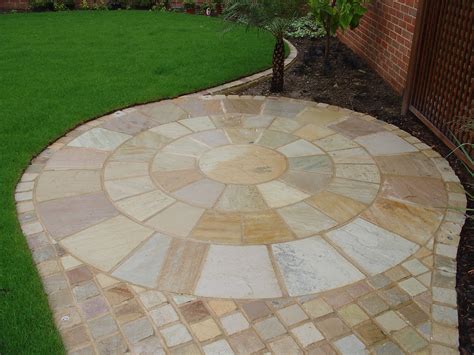 Shown Here Is Our Indian Sandstone Circle In Green Which Has Added An