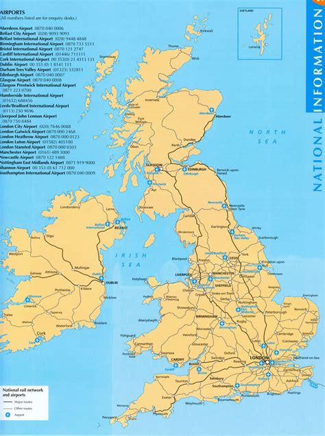 Map Of British Airports Map Of Campus