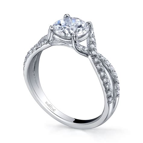 Vatche Serenity Collection Engagement Ring 1529 | Engagement rings, Engagement, Rings