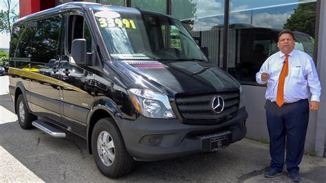 The comfortable interior and technical features of our camper vans bring you to your dream destinations relaxed and in style. 2016 Mercedes-Benz Sprinter 2500 Passenger Van tour with ...