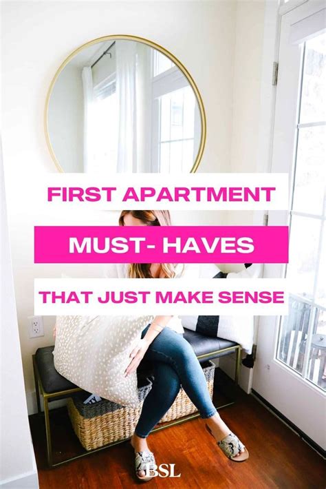 First Apartment Checklist Apartment Must Haves College Apartment