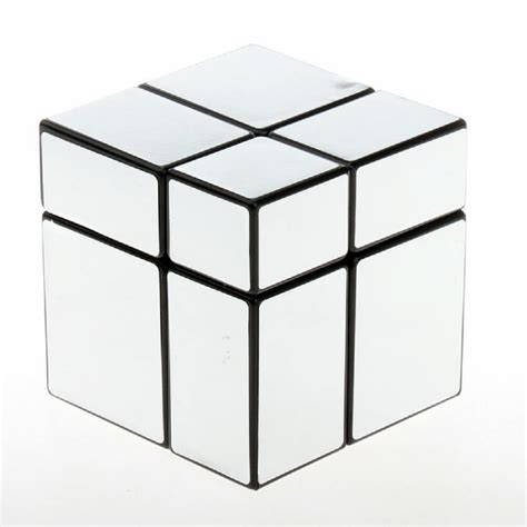 Rubik Mirror Silver 2x2 Biển Thể Rubik 6 Mặt
