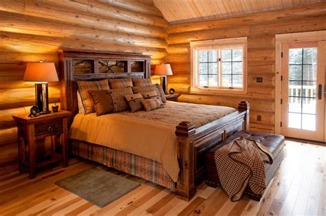 Our reclaimed barn wood bedroom sets are made from recycled timbers recovered from old and weathered structures throughout the. Reclaimed Wood Rustic Cabin Bed - Rustic - Bedroom - Other ...