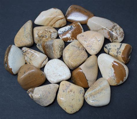 Picture Jasper Tumbled Stones Choose How Many Pieces A Grade