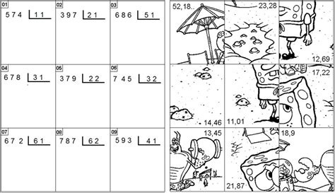 Al final de la página encontrarás enlaces a otras páginas con más láminas con ejercicios para dividir. rompecabezas de divisiones de dos cifras - Buscar con ...