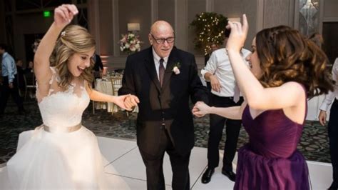 flower grandpa steals the show at wedding abc news