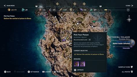 Assassins Creed Odyssey Pick Your Poison Walkthrough