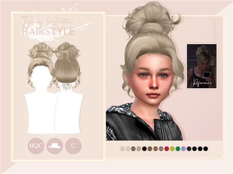 Tiffany Valentine Child Hairstyle By Javasims At Tsr
