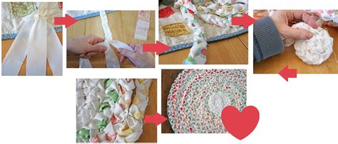 You just need some fabric in your stash that you don't mind ripping up. Make Your Own Braided {No Sew} Rag Rug - One Good Thing by ...