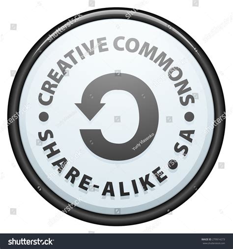 Share Alike Sa Creative Commons Stock Photo 279914273 Shutterstock