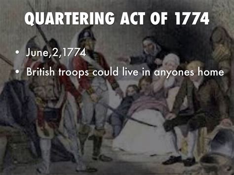 Quartering Act 1774