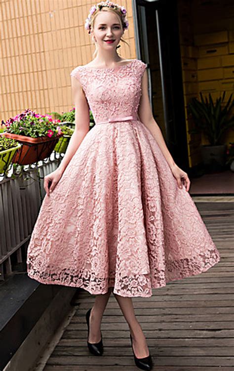 Buy Lace Cocktail Dress In Stock