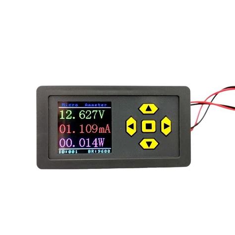 Micro Ampere Dc Voltmeter Ammeter High Precision Color Screen Digital