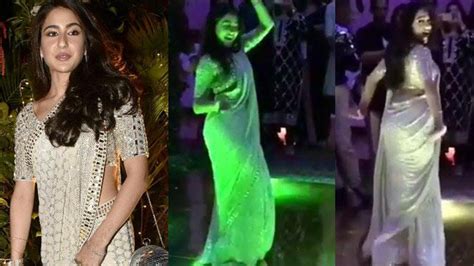Sara Ali Khan Dance On Saat Samundar Paar Song In A Party Youtube