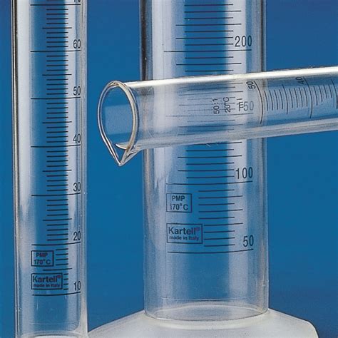 Blue Graduated Measuring Cylinders Tall Form Class B 1 Graduated And