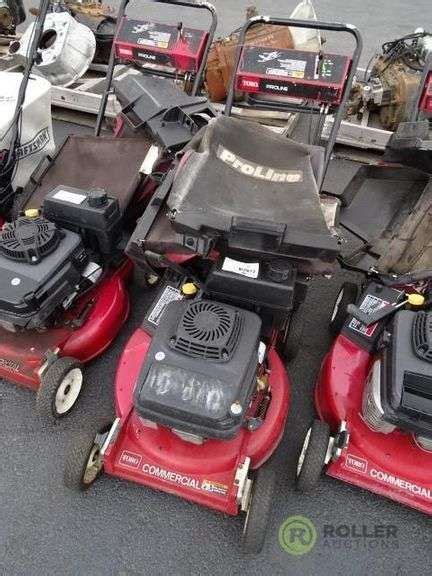 Toro Proline Commercial Lawn Mower Gas Roller Auctions