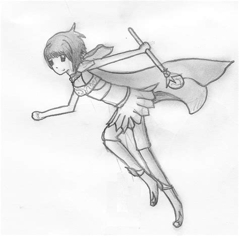 Anime Girl Running By Fyrrewolf On Deviantart