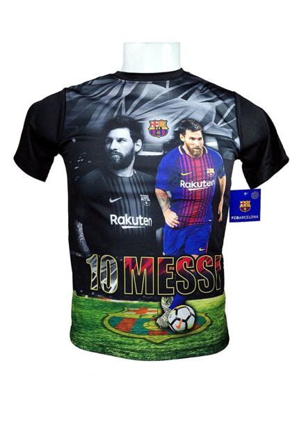 Fc Barcelona Messi Number 10 Official Youth Soccer Jersey Y014 Ebay