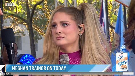 Meghan Trainor Holds Back Tears During Today Show Appearance Express