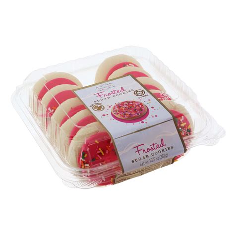 Richs Pink Frosted Sugar Cookies Shop Cookies At H E B